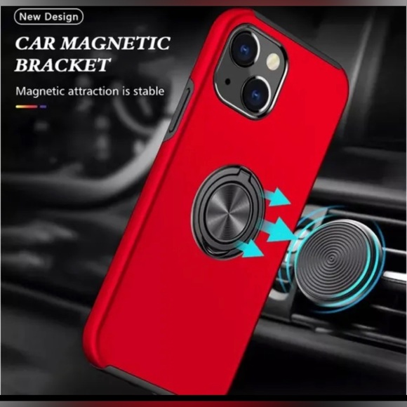 For iPhone All iPhone Pro Case Ring Stand + Lens Protector - Picture 11 of 13